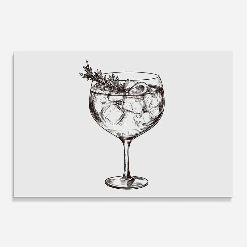 Versand Am Gleichen Tag Küchenrückwand Glas Gintonic