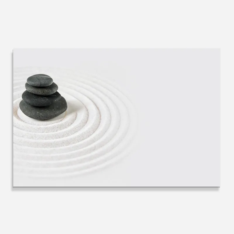 Küchenrückwand Glas Black Stones Sand Saisonangebot