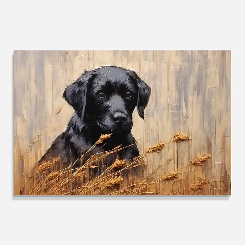 Küchenrückwand Glas Black Dog Art Neue Kollektion