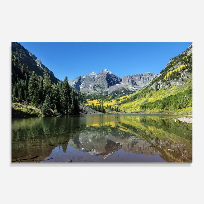 Küchenrückwand Glas Lake Green Mountain Jetzt Bestellen
