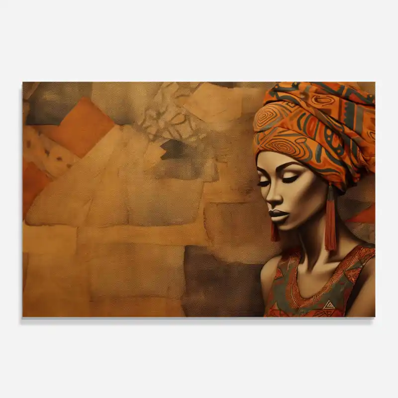 Nur Für Kurze Zeit Küchenrückwand Glas Contemporary African Art