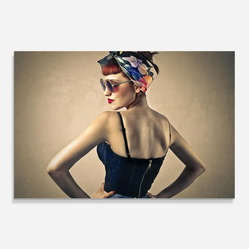 Küchenrückwand Glas Pin Up Girl Bestseller