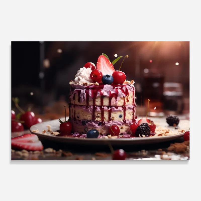 Jetzt Bestellen Küchenrückwand Glas Berries Dessert