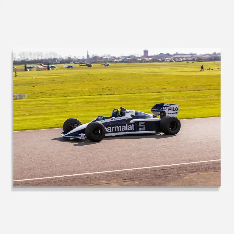 Top-Preis Küchenrückwand Glas Black F1 Car