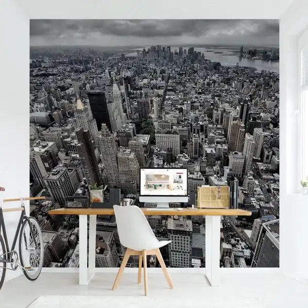 Top-Seller Blick über Manhattan Fototapete • Vliestapete + Kleister • hergestellt in Deutschland