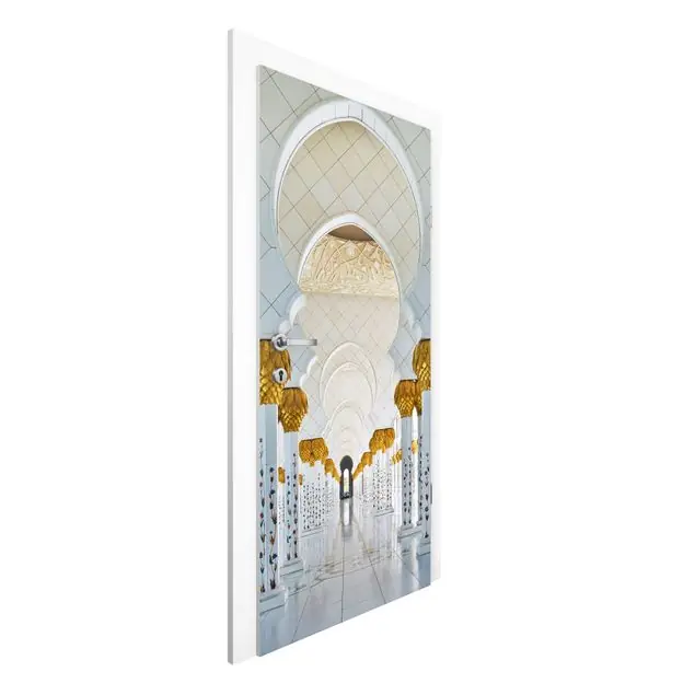 Moschee in Abu Dhabi Türtapete Jetzt Bestellen