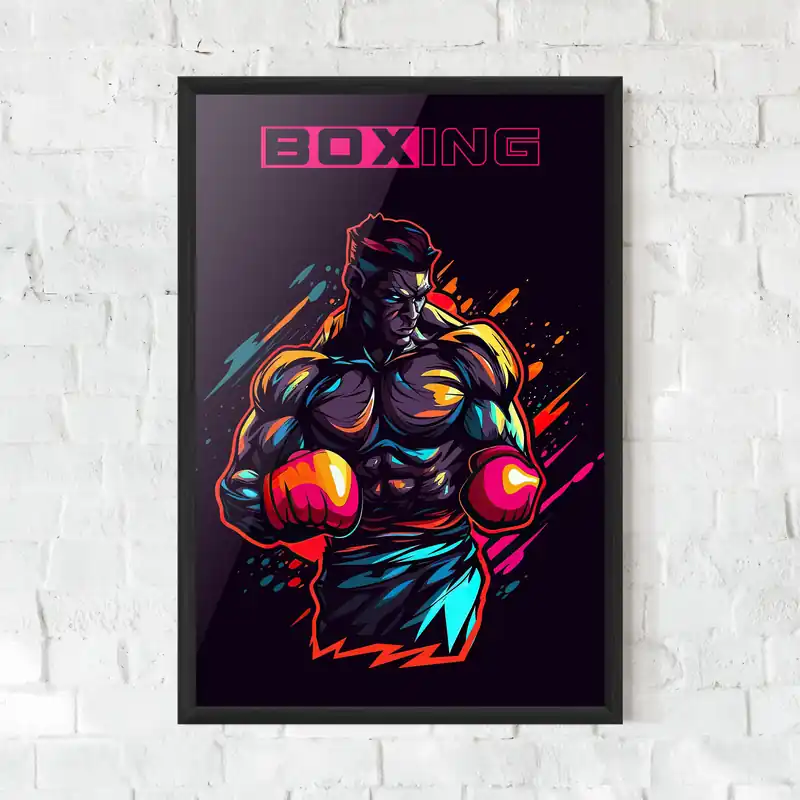 Sofort Bestellen Gerahmte Poster Yellow Light Box