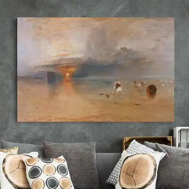 Sichere Zahlung William Turner - Strand bei Calais