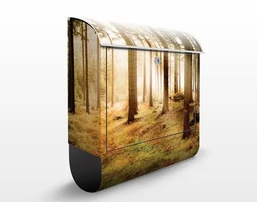Preis Gesenkt No.CA48 Morning Forest Briefkasten