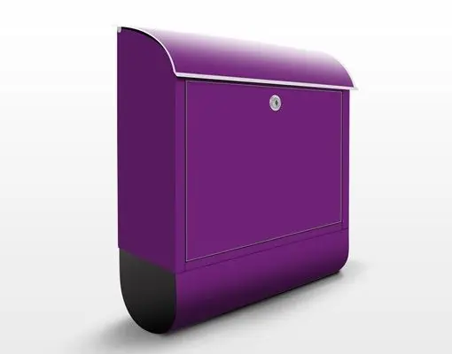 Begrenztes Angebot Colour Purple Briefkasten