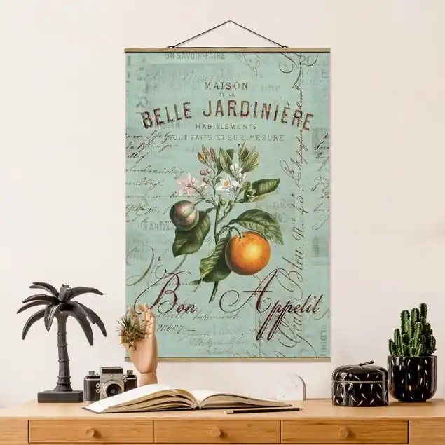 Shabby Chic Collage - Orange Ausverkauf