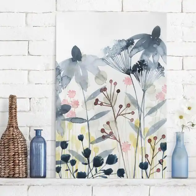 Begrenztes Angebot Wildblumen Aquarell II