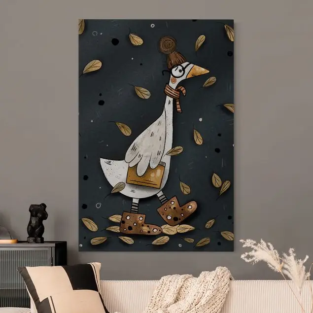 Nur Für Kurze Zeit Ente im Herbst