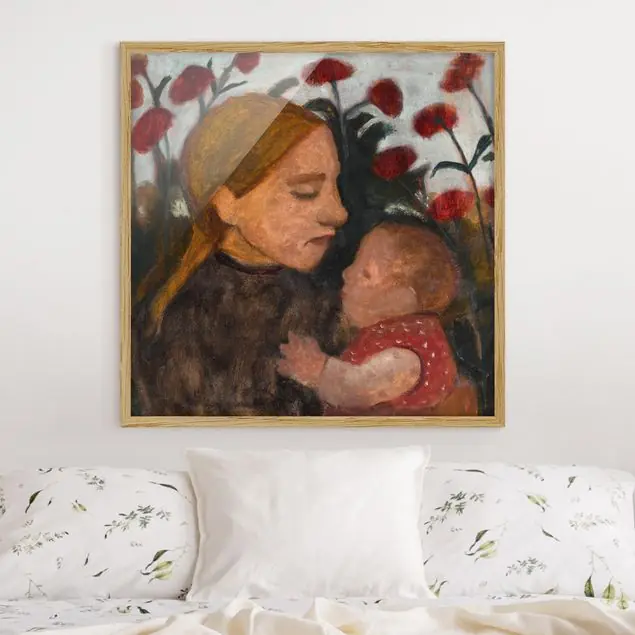 Paula Modersohn-Becker - Junge Frau mit Kind Sale