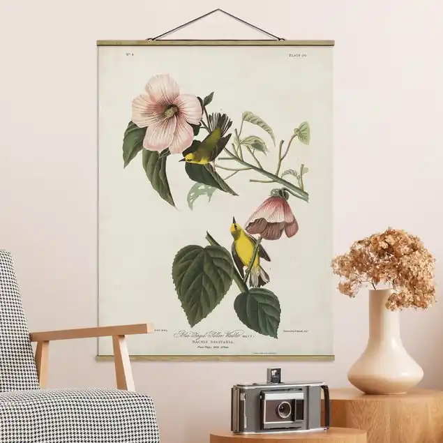 Vintage Lehrtafel Grasmücke II Must-Have