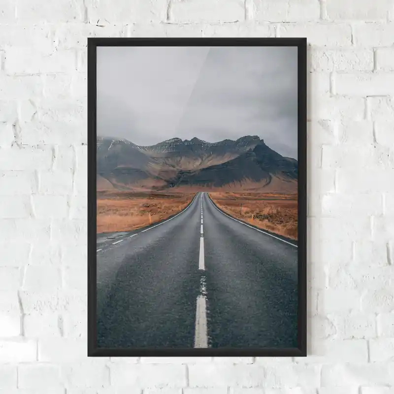 Angebot Gerahmte Poster Country Roads