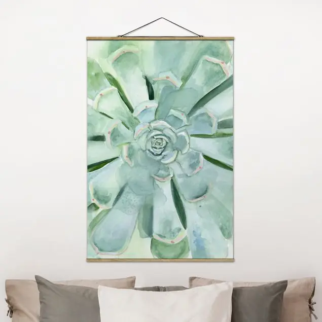 Jetzt Kaufen Sukkulente Aquarell Hell