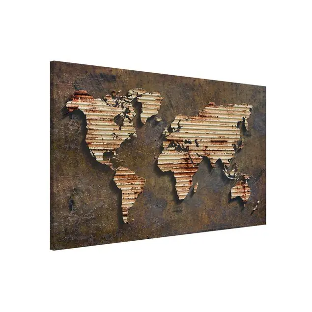 Saisonangebot Rost Weltkarte