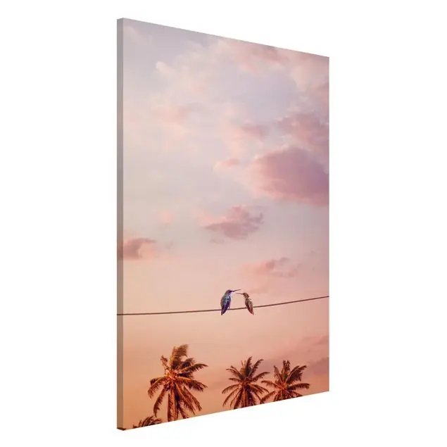 Highlight Sonnenuntergang mit Kolibris