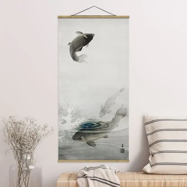 Kostenfreie Lieferung Vintage Illustration Asiatische Fische III