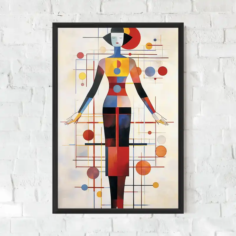Begrenztes Angebot Gerahmte Poster Poster Woman Artist