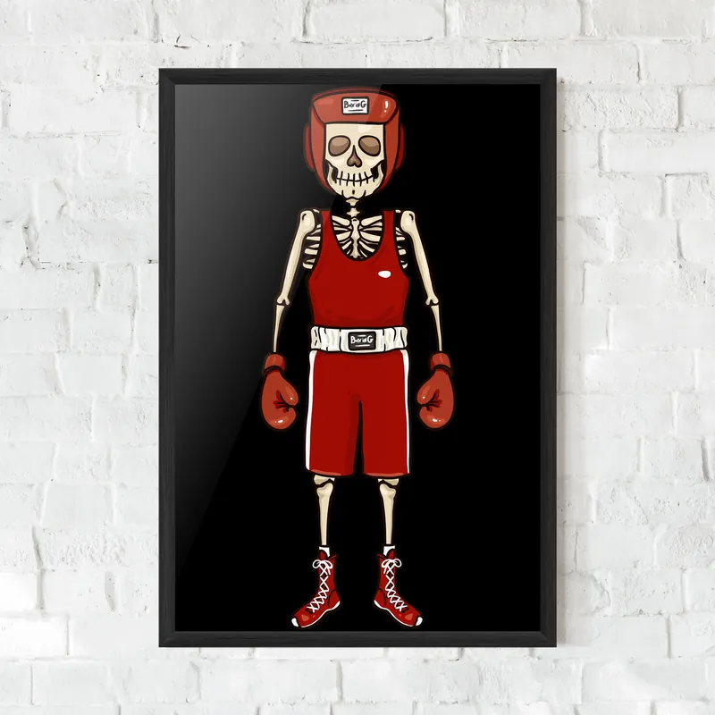 Direktkauf Gerahmte Poster Bones Box