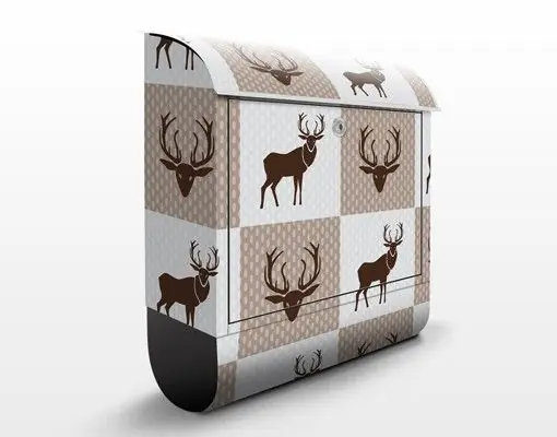 Ausverkauf Hirsch Ornament Briefkasten