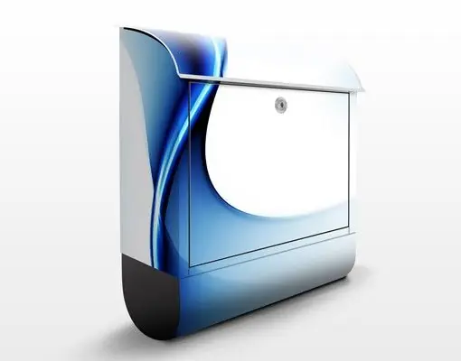 Saisonangebot Blaue Wandlung Briefkasten