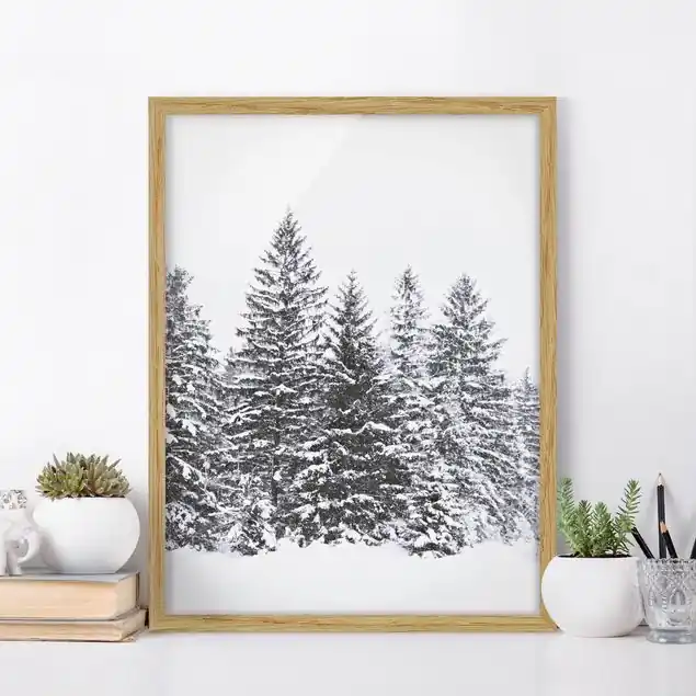 Letzte Chance Dunkle Winterlandschaft