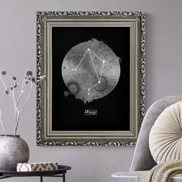Markenprodukt Sternzeichen Waage Silber