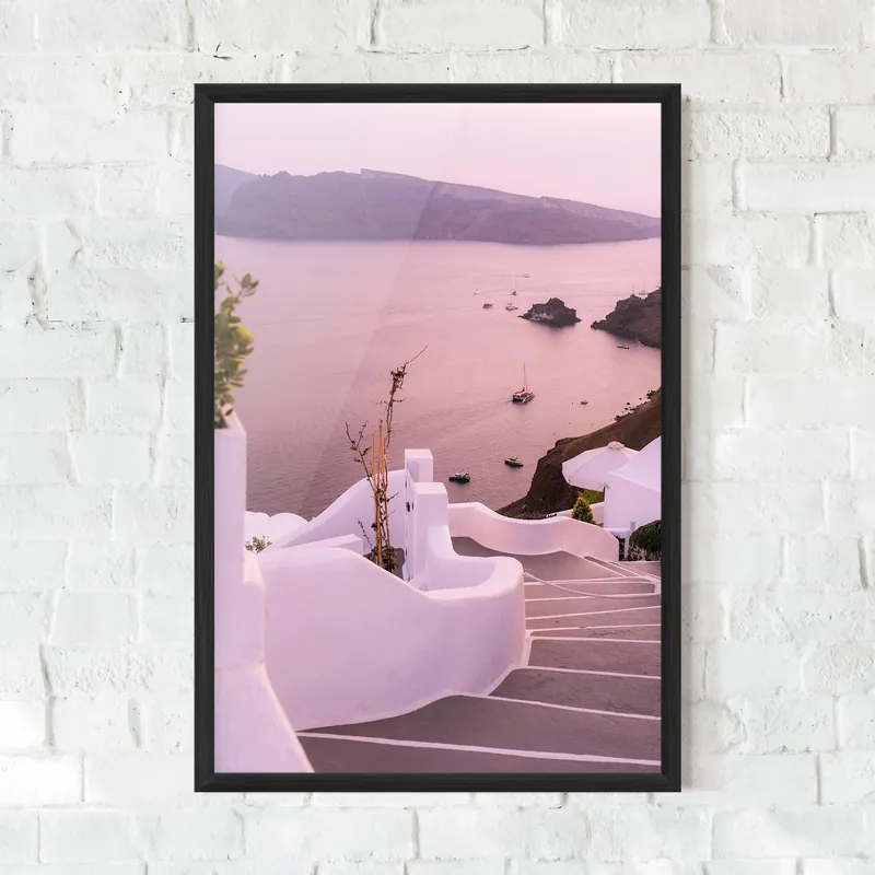 Ausverkauf Gerahmte Poster Grece Strairs