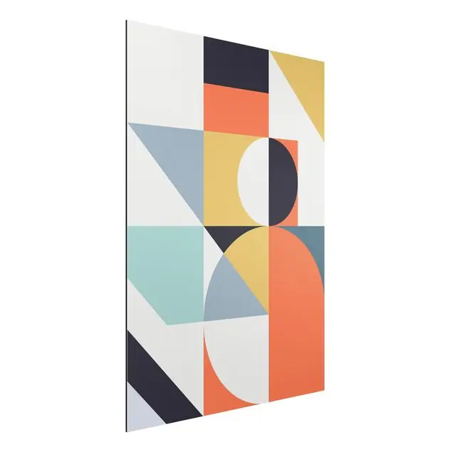 Geometrische Formen in Bunt II Direktkauf