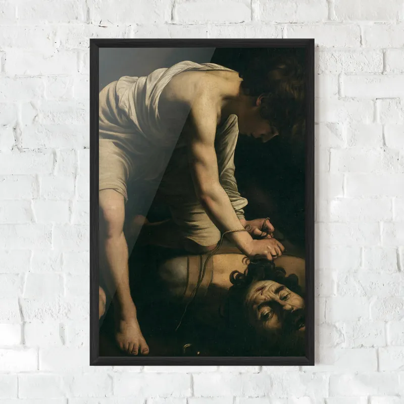 Gerahmte Poster David And Goliath Bestpreis