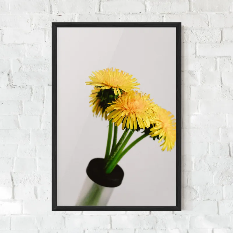 Sonderaktion Gerahmte Poster Yellow