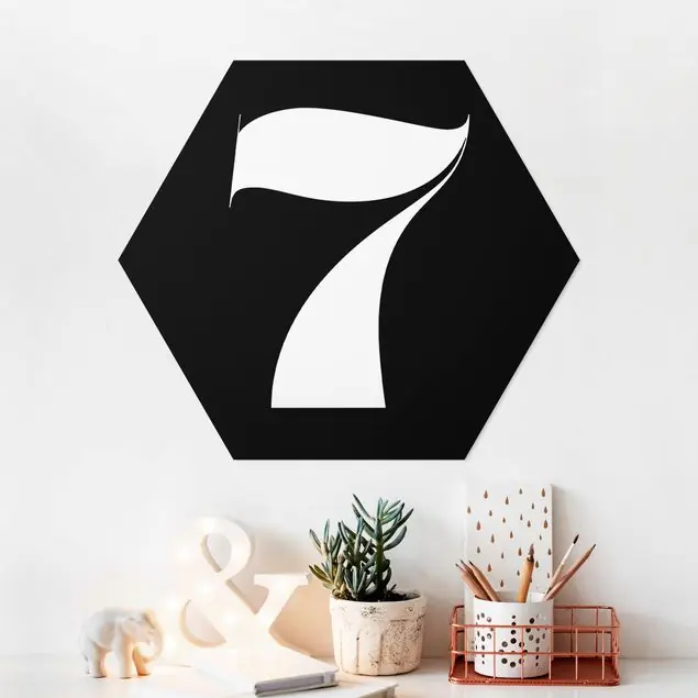 Neue Kollektion Antiqua Zahl 7