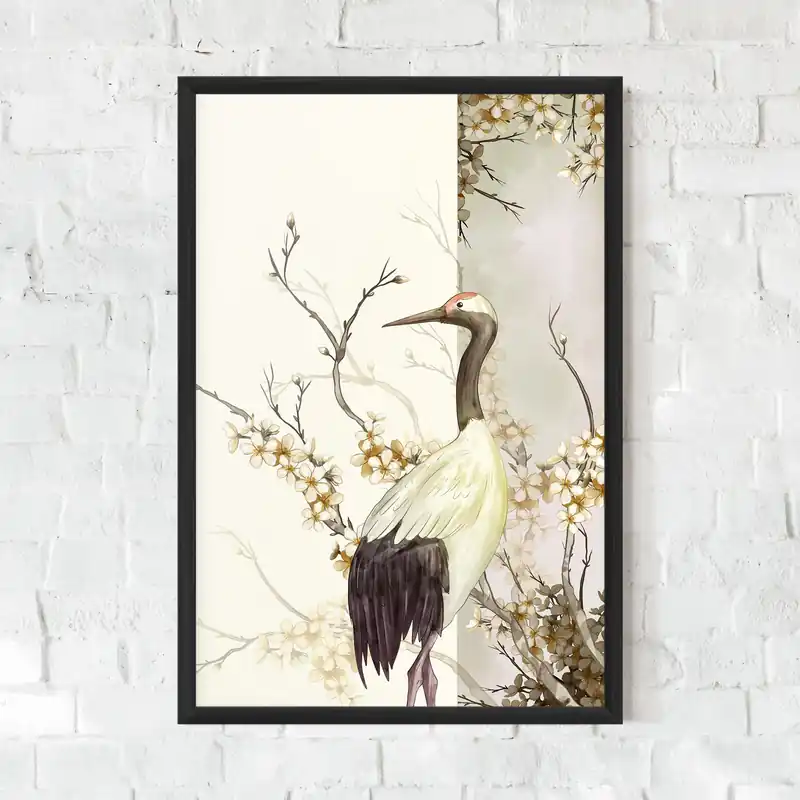 Heißes Angebot Gerahmte Poster Asian Bird