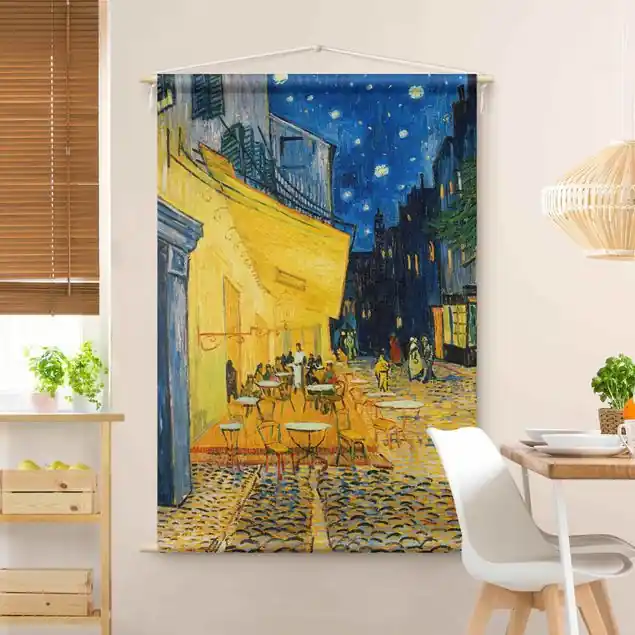 Vincent van Gogh - Café-Terrasse in Arles Zertifiziert