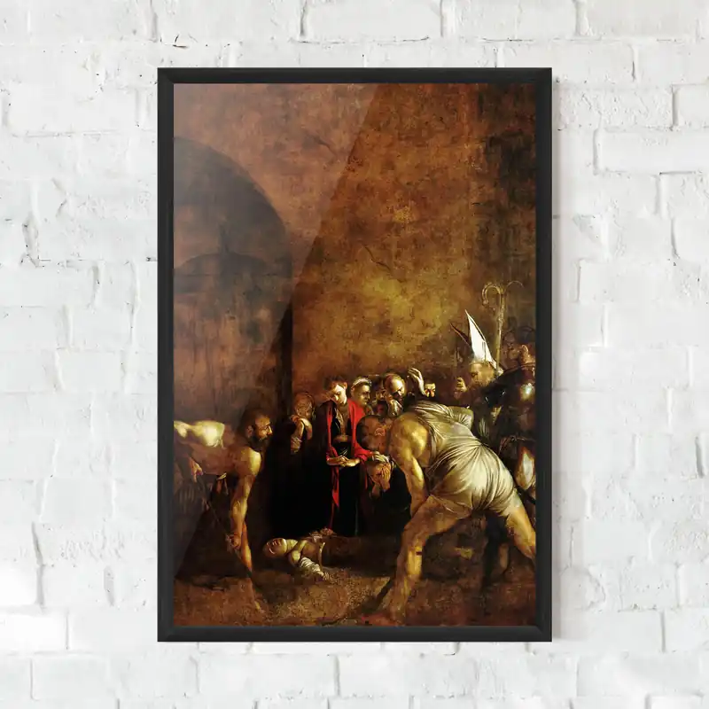 Gerahmte Poster Burial Of Saint Lucy Markenware