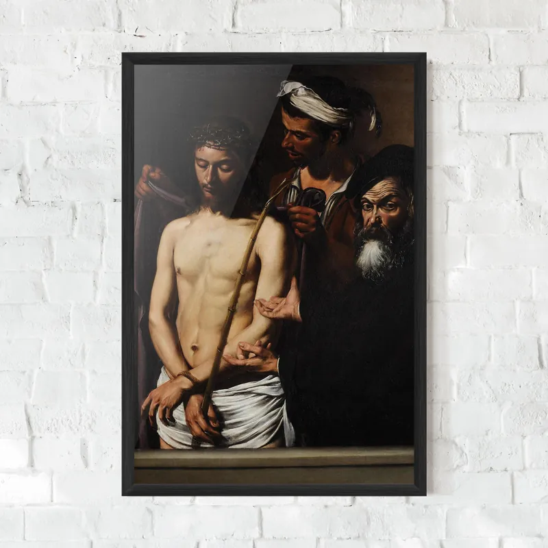 Neuheit Gerahmte Poster Michelangelo Merisi
