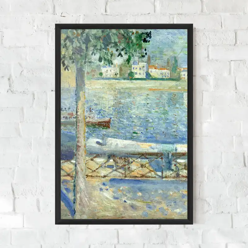 Gerahmte Poster Seine At Saint Mega-Angebot