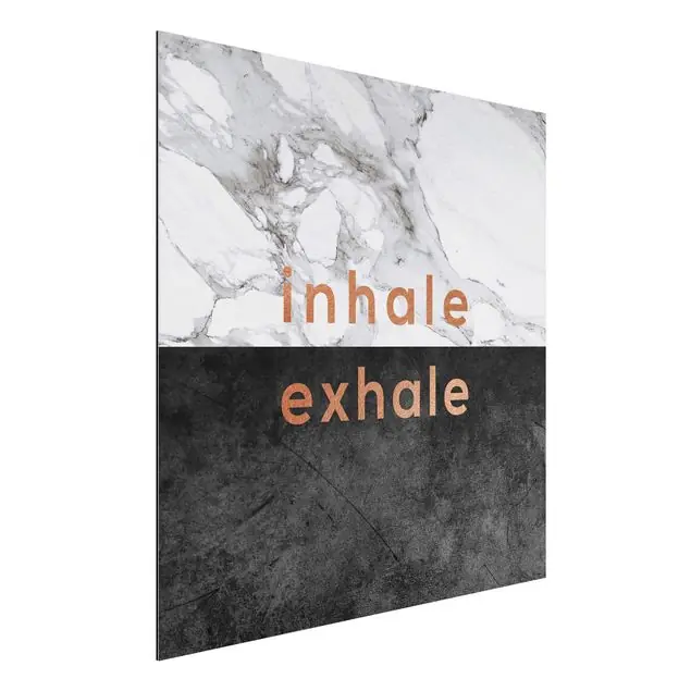 Knallerangebot Inhale Exhale Kupfer und Marmor