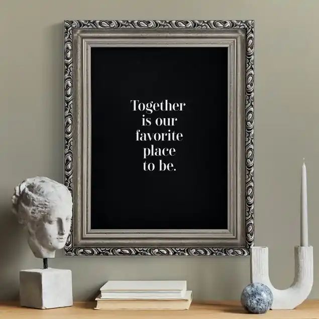Together is our favorite place Preisknaller