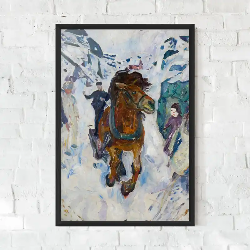 Expressversand Gerahmte Poster Galloping Horse