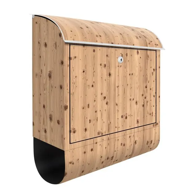 Preisreduziert Antique Whitewood Briefkasten