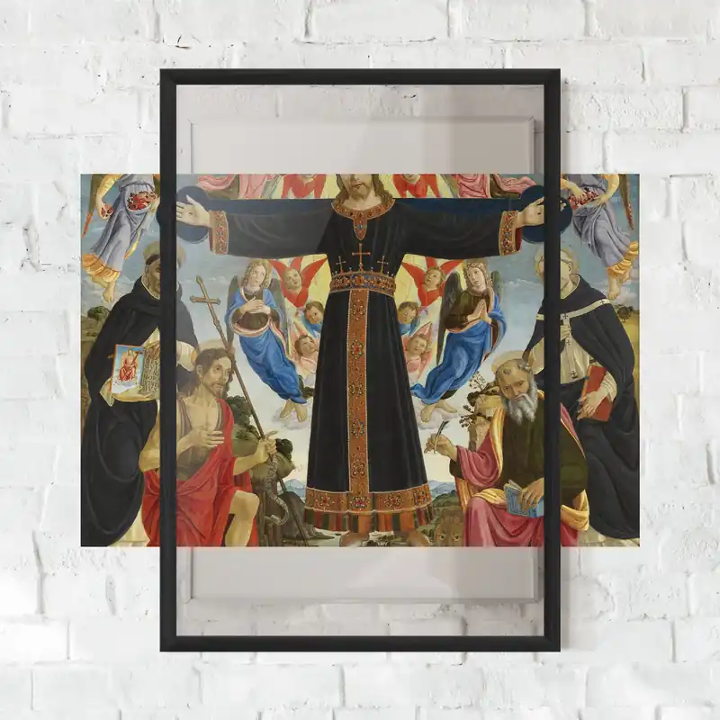 Preisknaller Gerahmte Poster Open Divine Arms