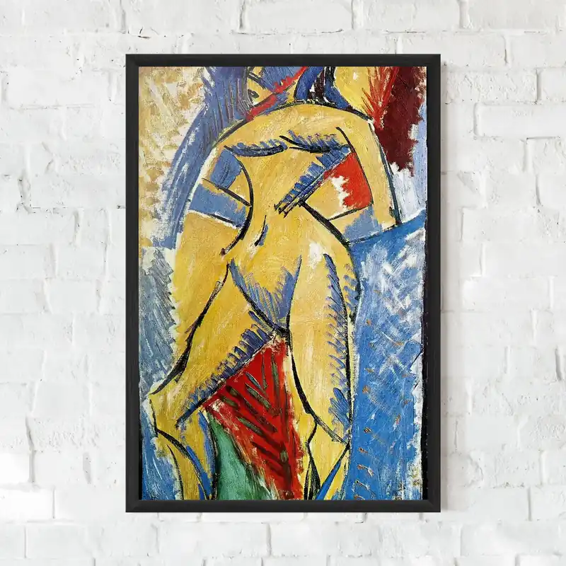 Bestseller Gerahmte Poster Femme Nue