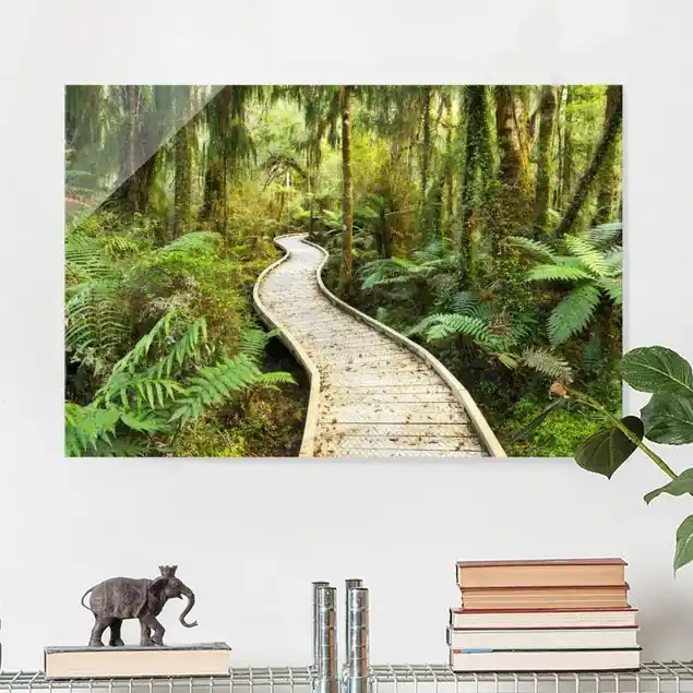 Pfad im Urwald Neue Kollektion