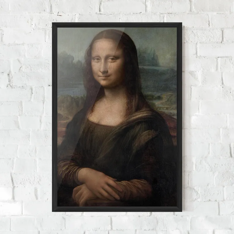 Wochenendangebot Gerahmte Poster Mona Lisa By Leonardo Da Vinci