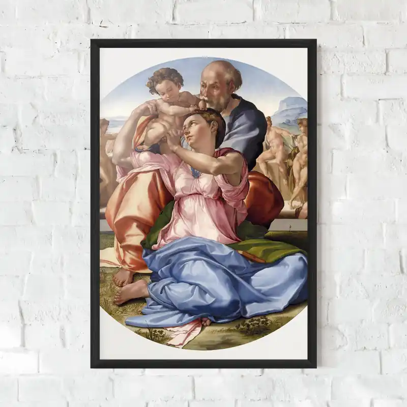 Meistverkauft Gerahmte Poster Doni Tondo