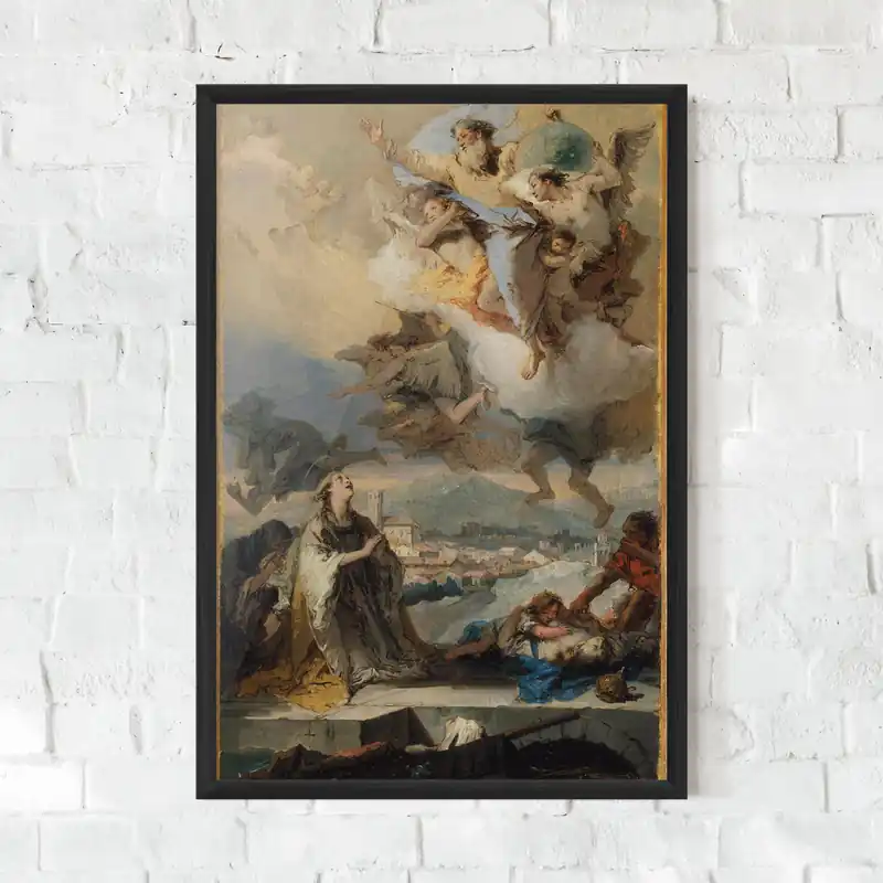 Gerahmte Poster Sky Angel Art Bestpreis